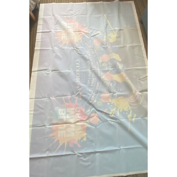 Authentic Luxor Las Vegas Blackjack Felt Blue Man Group Casino Layout - Picture 3 of 16